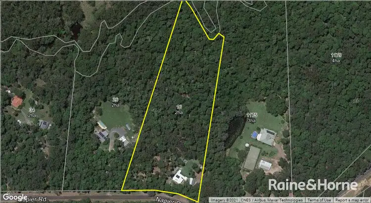 Floorplan of Homely land listing, 16 Napier Road, Cootharaba QLD 4565