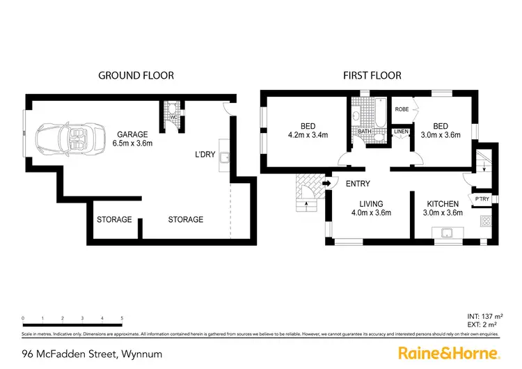 Floorplan of Homely house listing, 96 Mcfadden Street, Wynnum QLD 4178