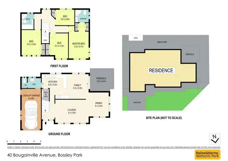 Floorplan of Homely house listing, 1/40 Bougainville Avenue, Bossley Park NSW 2176