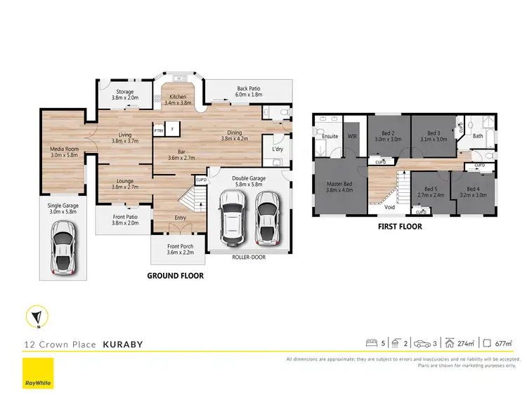 Floorplan of Homely house listing, 12 Crown Place, Kuraby QLD 4112