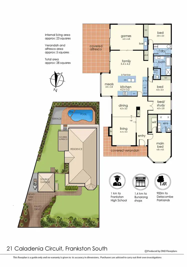 Floorplan of Homely house listing, 21 Caladenia Circuit, Frankston South VIC 3199