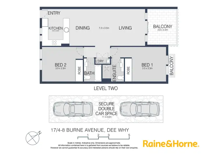 Floorplan of Homely apartment listing, 17/4-8 Burne Avenue, Dee Why NSW 2099