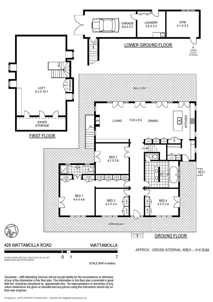 Floorplan of Homely rural property listing, 428 Wattamolla Road, Berry NSW 2535