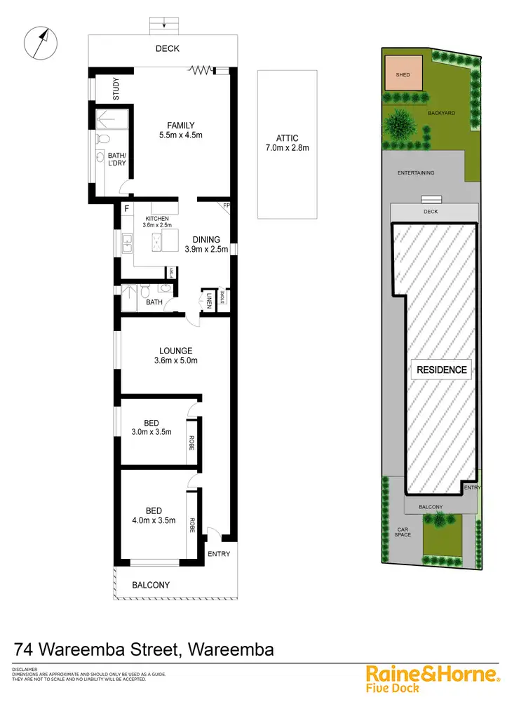 Floorplan of Homely house listing, 74 Wareemba Street, Wareemba NSW 2046