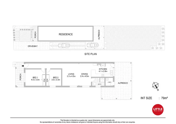 Floorplan of Homely house listing, 33 The Parade, Enfield NSW 2136