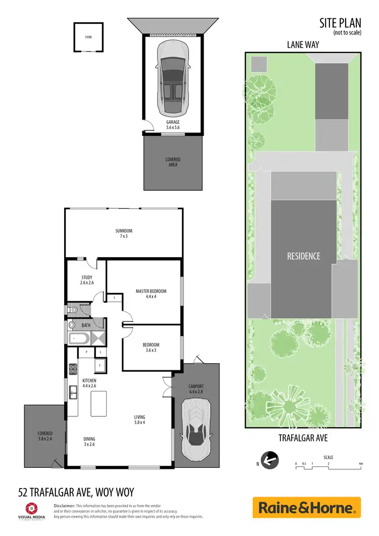 Floorplan of Homely house listing, 52 Trafalgar Avenue, Woy Woy NSW 2256