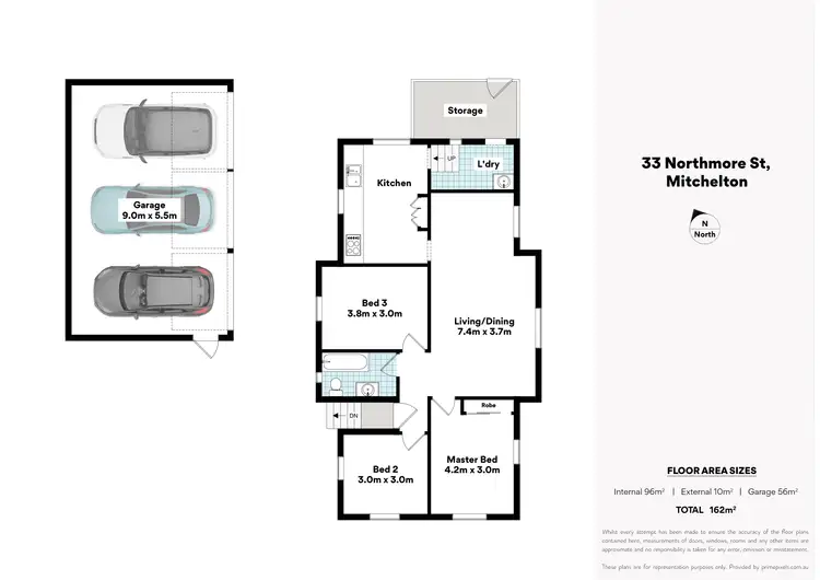 Floorplan of Homely house listing, 33 Northmore Street, Mitchelton QLD 4053