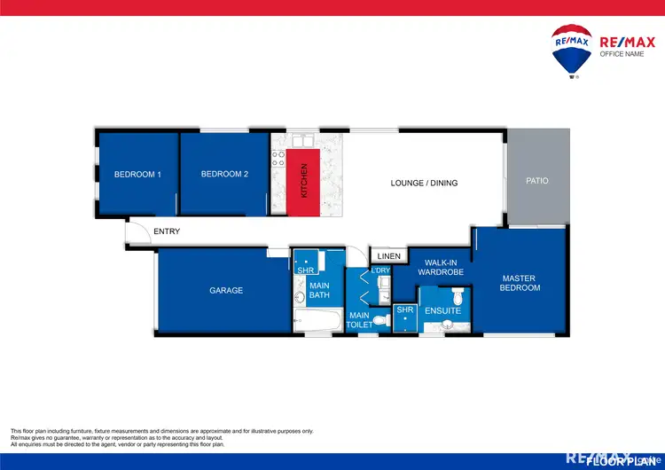 Floorplan of Homely house listing, 1/9 Drysdale Place, Brassall QLD 4305