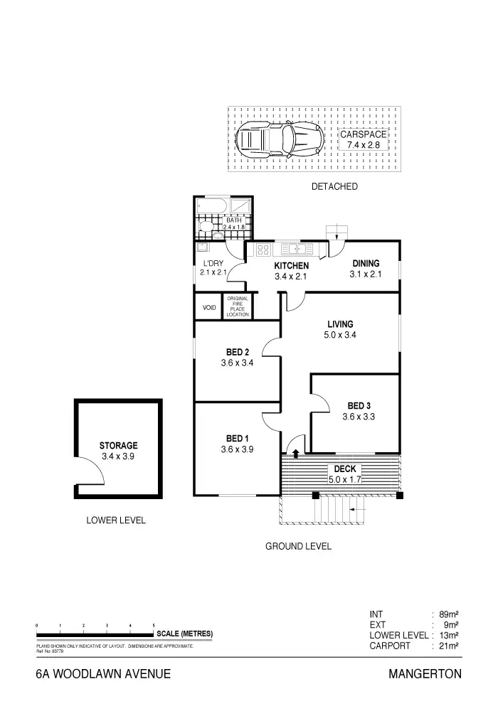 Floorplan of Homely house listing, 6A Woodlawn Avenue, Mangerton NSW 2500