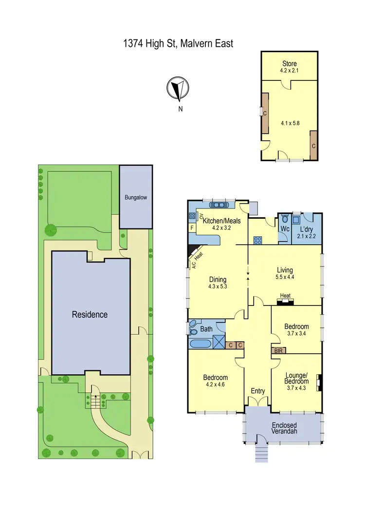 Floorplan of Homely house listing, 1374 High Street, Malvern VIC 3144