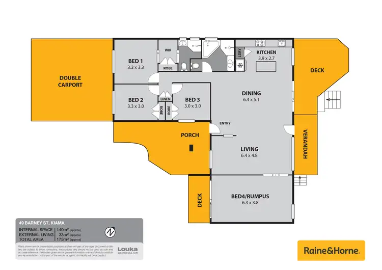 Floorplan of Homely house listing, 49 Barney Street, Kiama NSW 2533