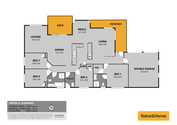 Floorplan of Homely house listing, 5 Meyer Place, Bomaderry NSW 2541