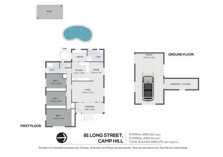 Floorplan of Homely house listing, 81 Long Street, Camp Hill QLD 4152