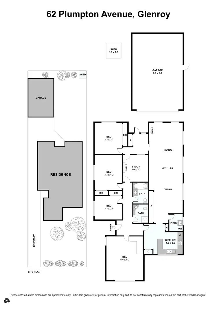 Floorplan of Homely house listing, 62 Plumpton Avenue, Glenroy VIC 3046
