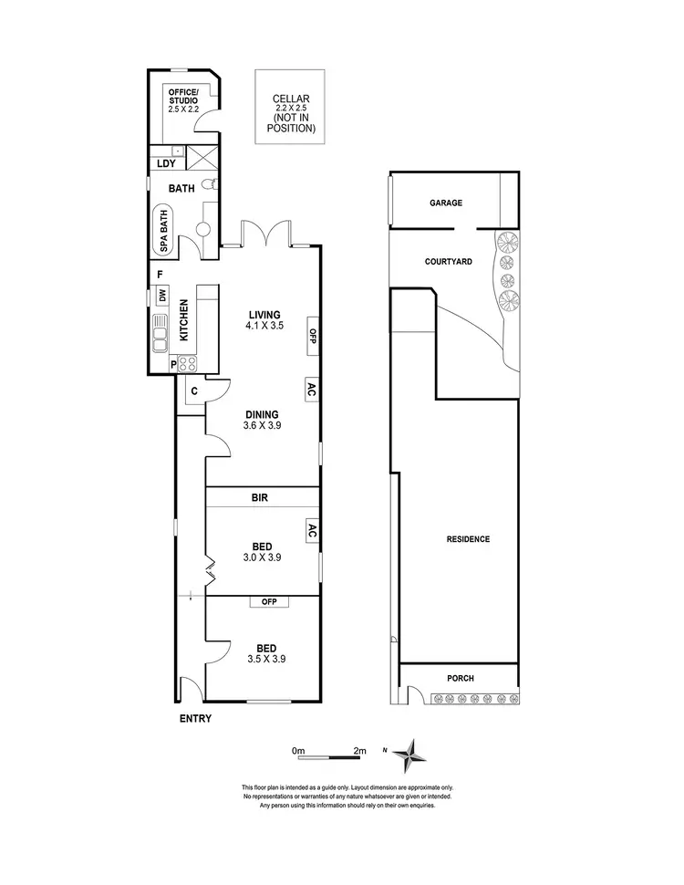 Floorplan of Homely house listing, 154 Canning Street, Carlton VIC 3053