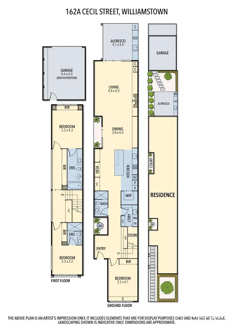 Floorplan of Homely house listing, 162A Cecil Street, Williamstown VIC 3016