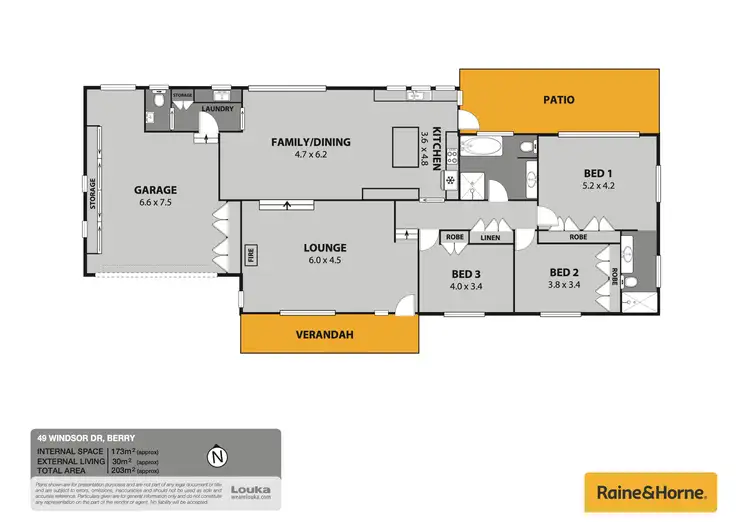 Floorplan of Homely house listing, 49 Windsor Drive, Berry NSW 2535