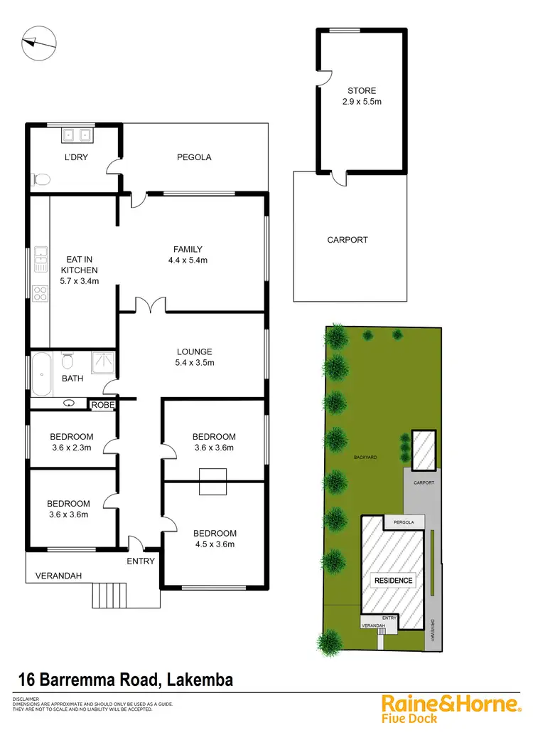 Floorplan of Homely house listing, 16 Barremma Road, Lakemba NSW 2195