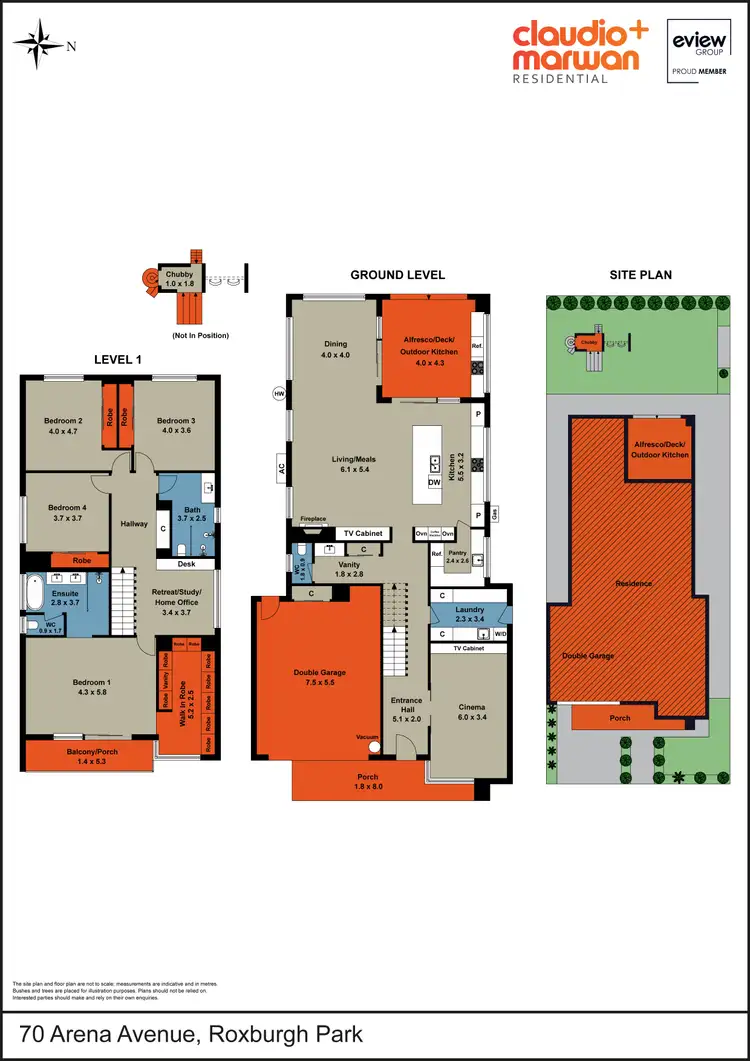 Floorplan of Homely house listing, 70 Arena Avenue, Roxburgh Park VIC 3064