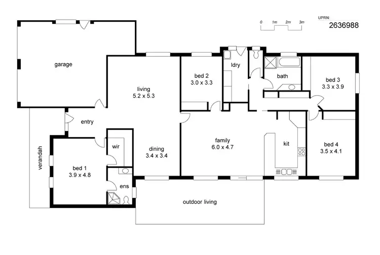 Floorplan of Homely house listing, Address available on request