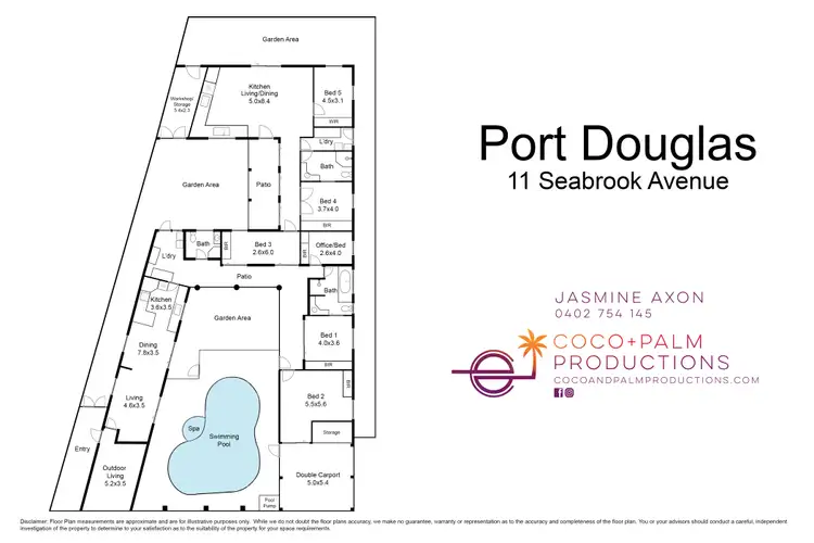 Floorplan of Homely house listing, 11 Seabrook Avenue, Port Douglas QLD 4877