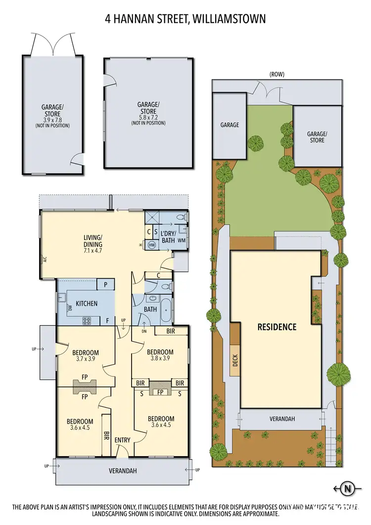 Floorplan of Homely house listing, 4 Hannan Street, Williamstown VIC 3016