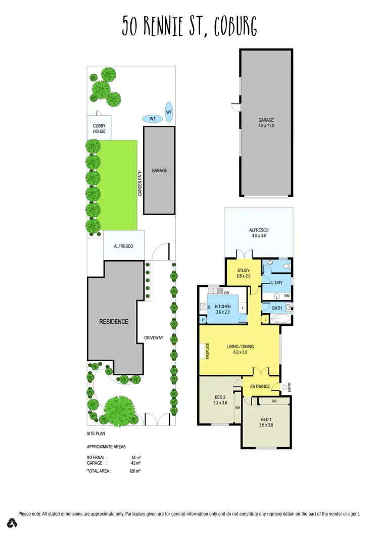 Floorplan of Homely house listing, 50 Rennie Street, Coburg VIC 3058
