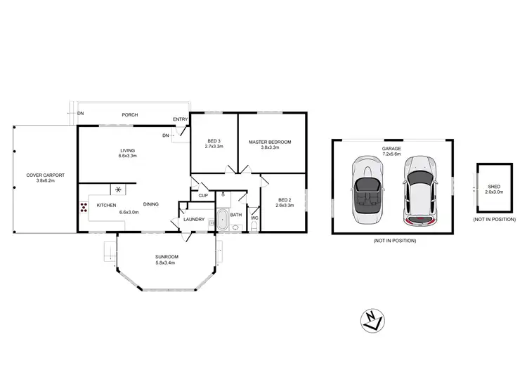 Floorplan of Homely house listing, 27 Seventh Street, Weston NSW 2326