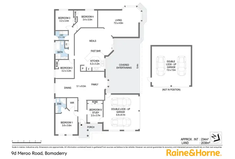 Floorplan of Homely house listing, 9D Meroo Road, Bomaderry NSW 2541