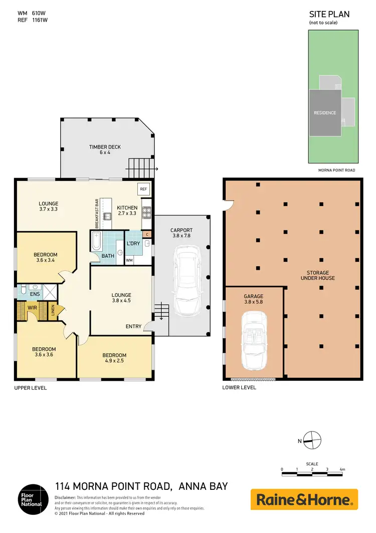 Floorplan of Homely house listing, 114 Morna Point Road, Anna Bay NSW 2316