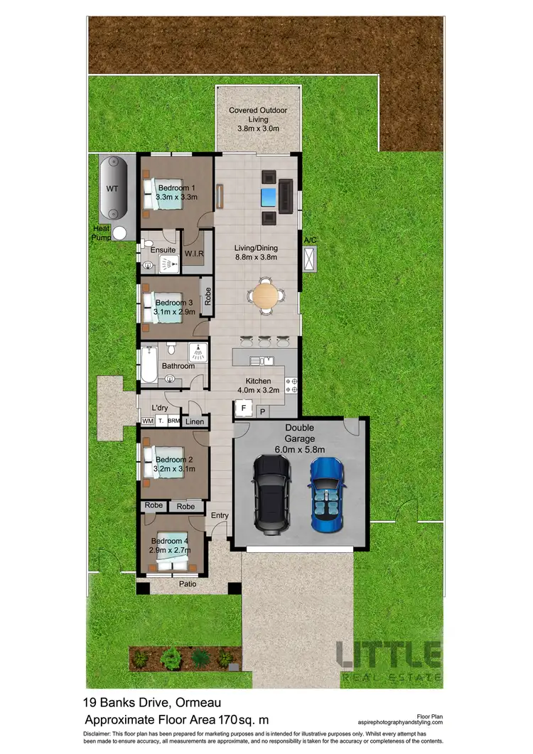 Floorplan of Homely house listing, 19 Banks Drive, Ormeau QLD 4208
