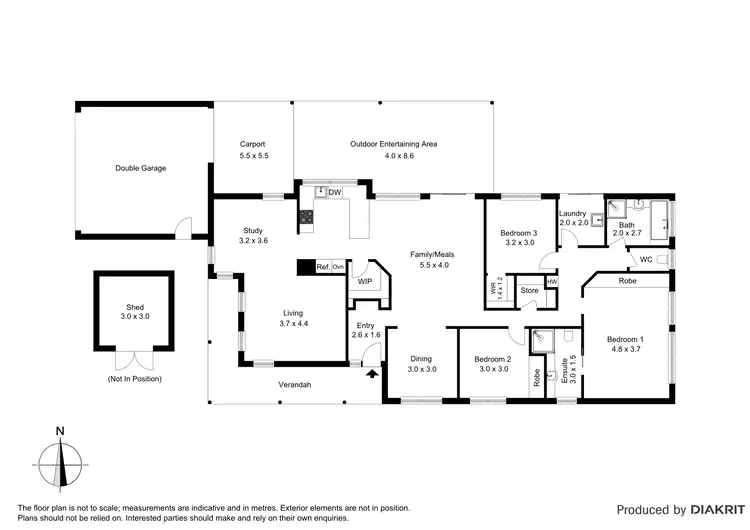 Floorplan of Homely house listing, 7 Warranqite Crescent, Hastings VIC 3915