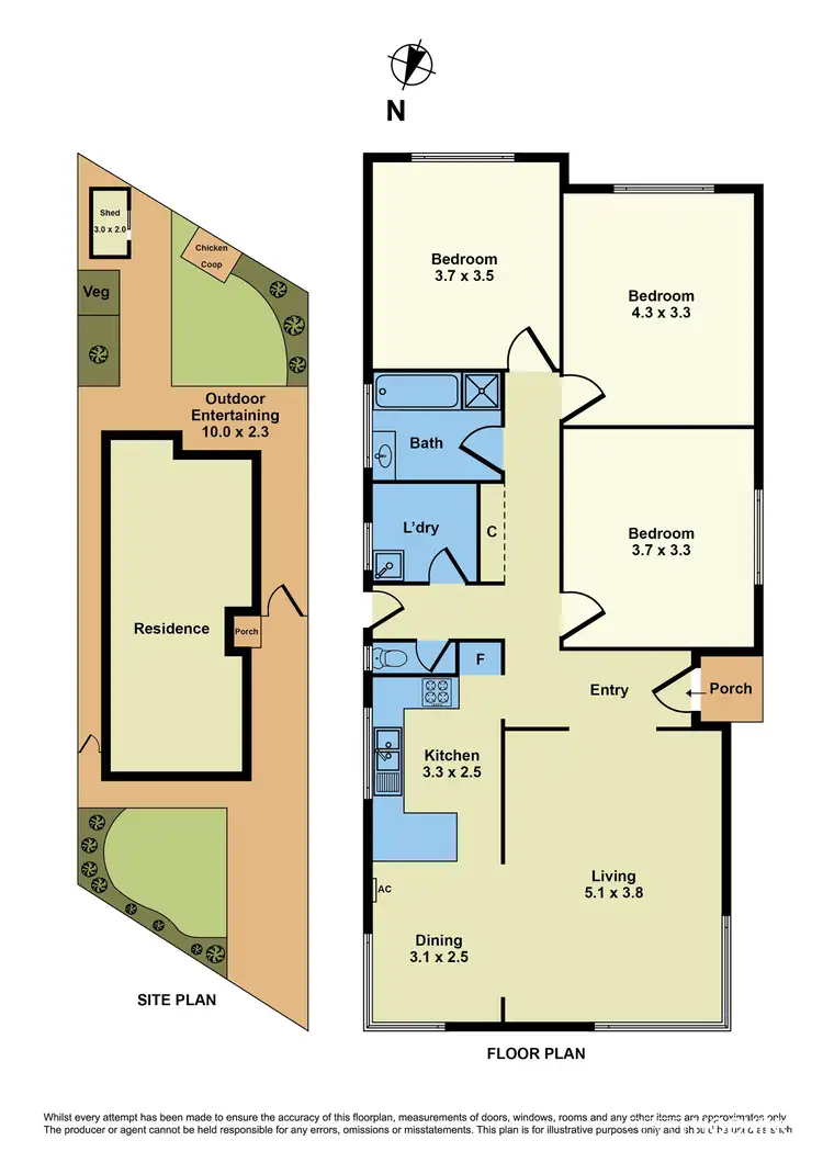 Floorplan of Homely house listing, 15 Russell Place, Williamstown VIC 3016