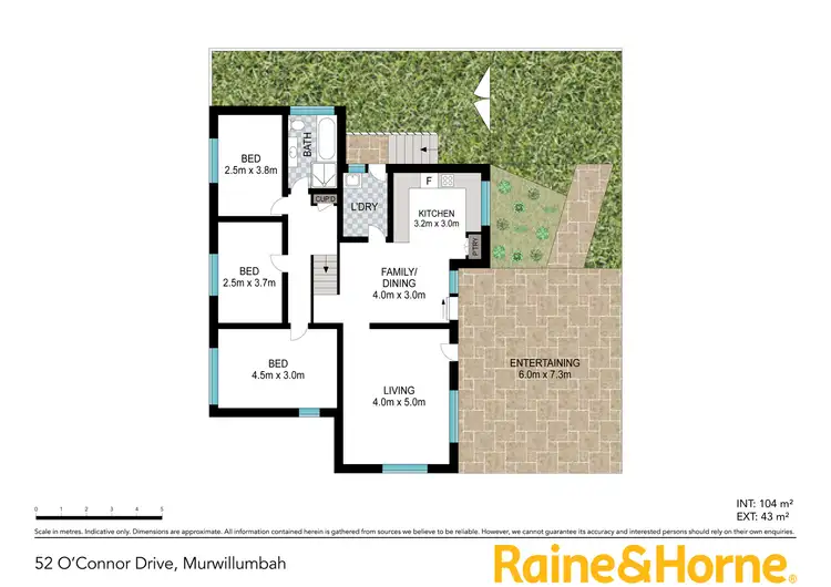 Floorplan of Homely house listing, 52 O'Connor Drive, Bray Park NSW 2484