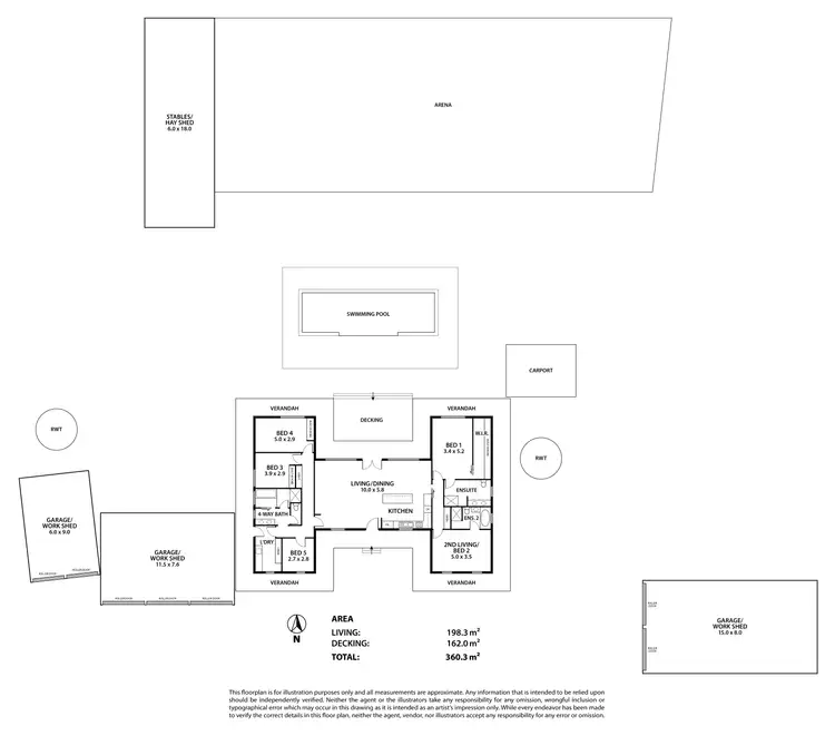 Floorplan of Homely house listing, 117 Trainers Way, Strathalbyn SA 5255