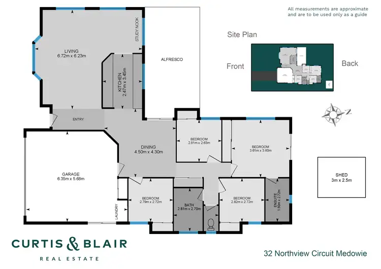 Floorplan of Homely house listing, 32 Northview Circuit, Medowie NSW 2318