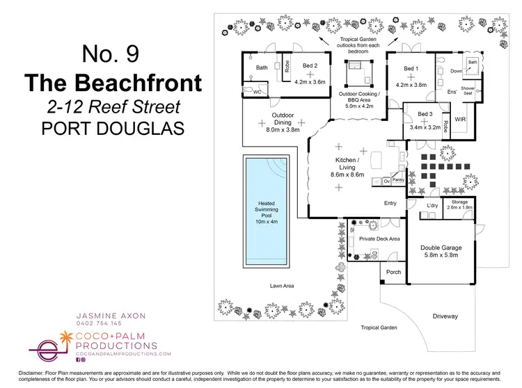 Floorplan of Homely house listing, 9/2-12 Reef Street, Port Douglas QLD 4877