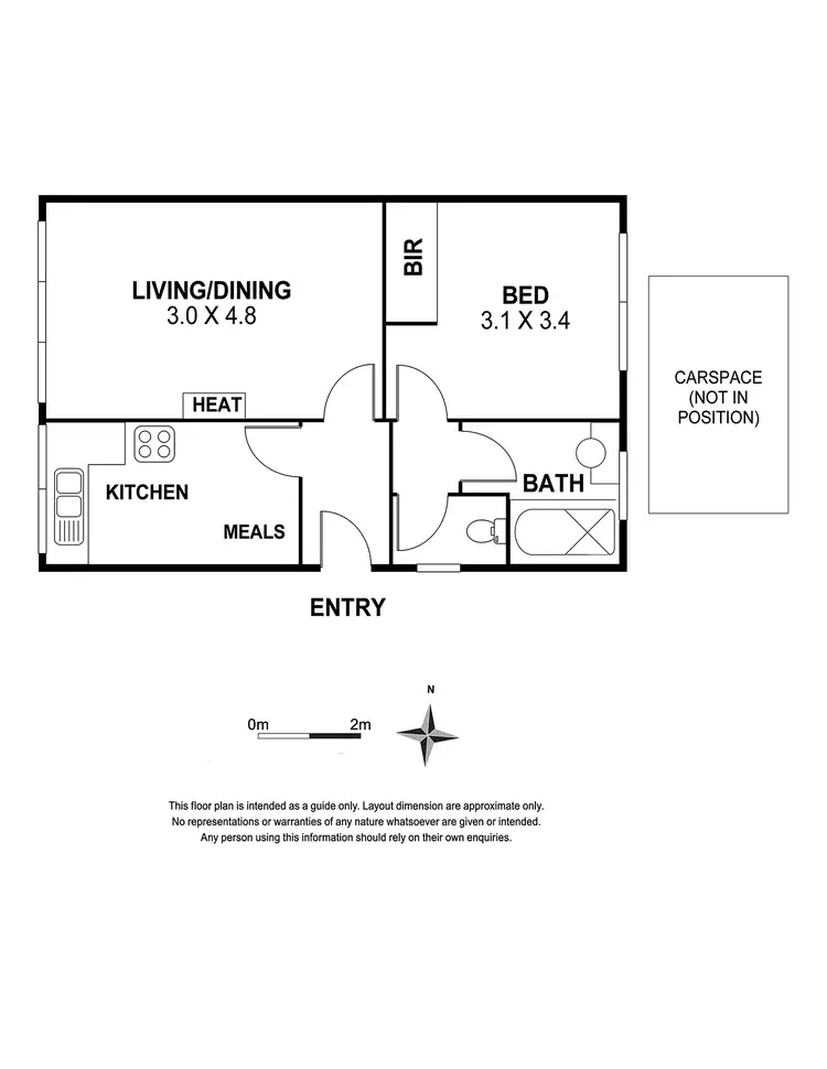 Floorplan of Homely apartment listing, 10/5 Allard Street, Brunswick West VIC 3055