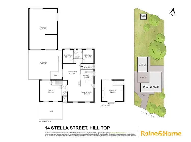 Floorplan of Homely house listing, 14 Stella Street, Hill Top NSW 2575