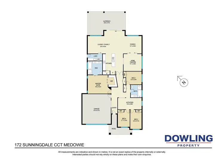 Floorplan of Homely house listing, 172 Sunningdale Circuit, Medowie NSW 2318