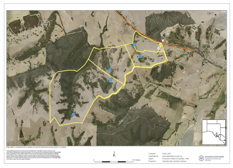 Floorplan of Homely rural property listing, A11 Hindmarsh Tiers Road, Myponga SA 5202