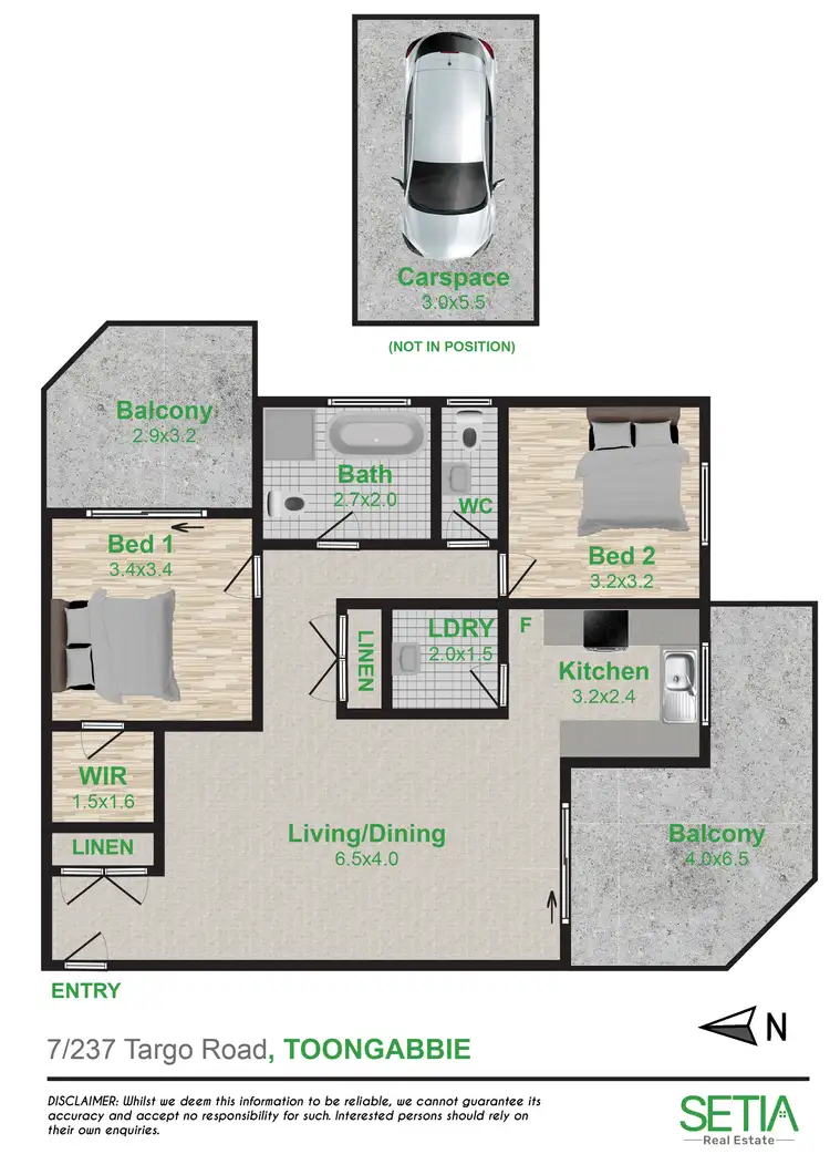 Floorplan of Homely unit listing, 7/237-239 Targo Road, Toongabbie NSW 2146