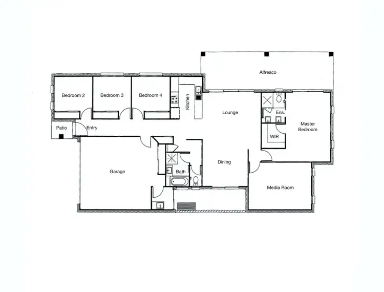Floorplan of Homely house listing, 28 Elvena Circuit, Little Mountain QLD 4551