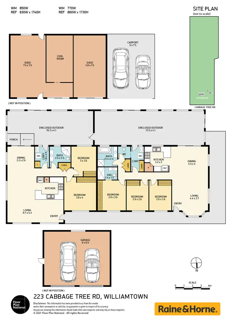 Floorplan of Homely house listing, 223 Cabbage Tree Road, Williamtown NSW 2318