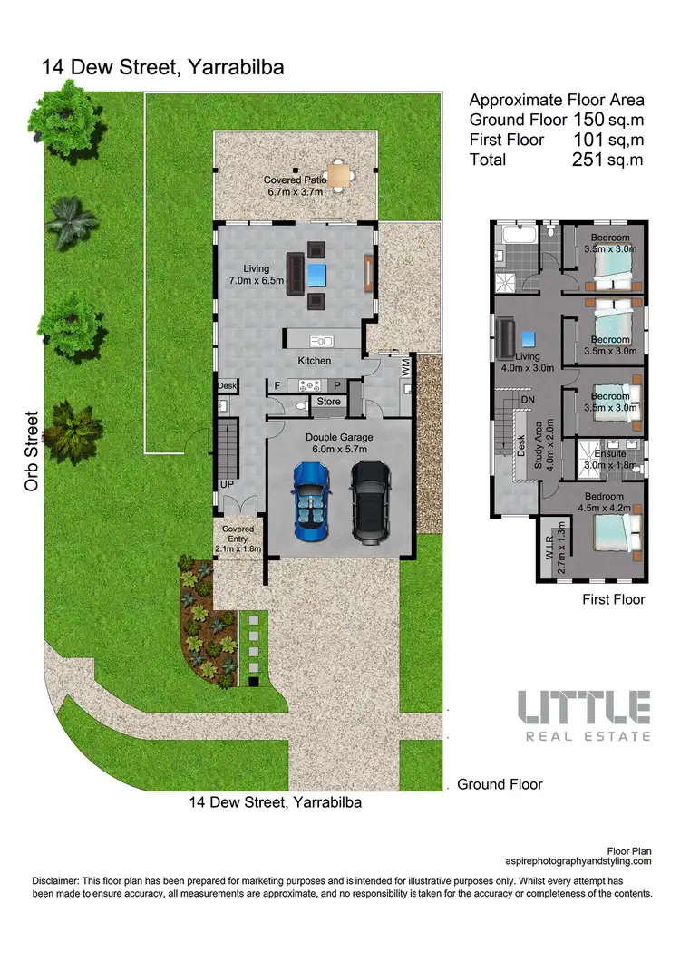 Floorplan of Homely house listing, 14 Dew Street, Yarrabilba QLD 4207