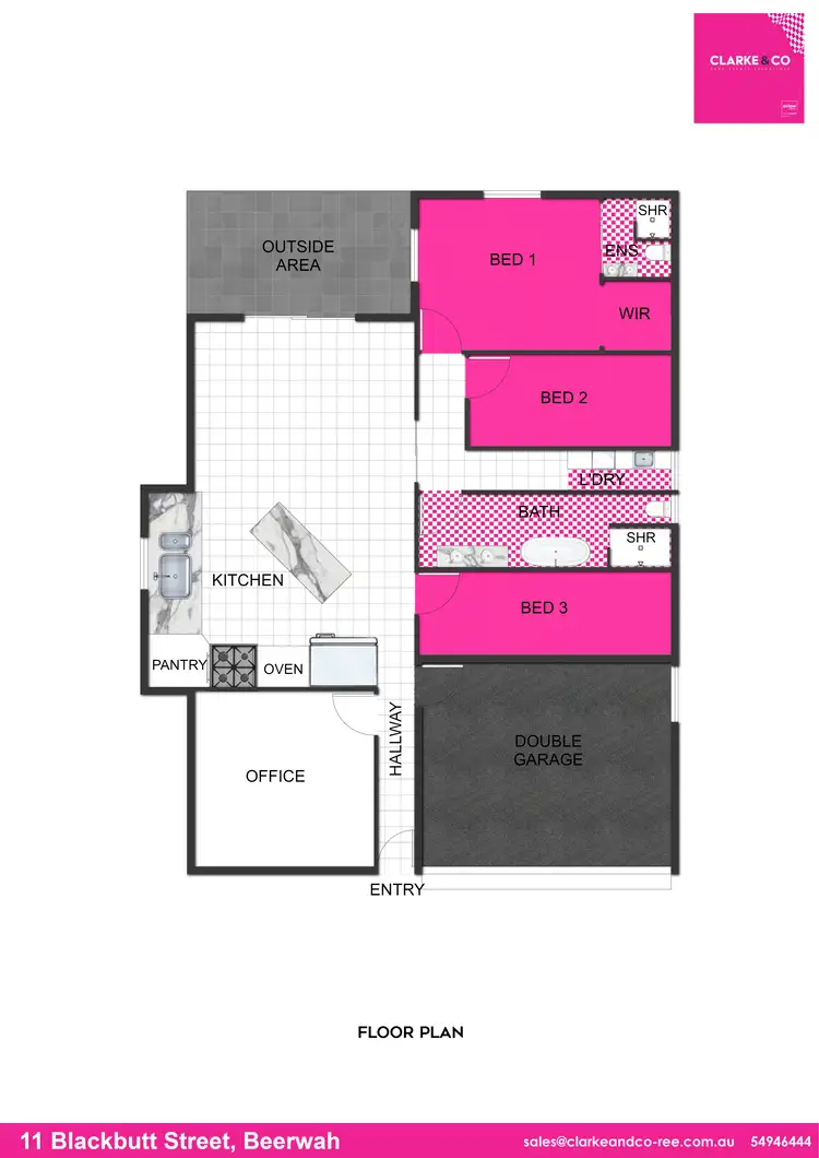 Floorplan of Homely house listing, 11 Blackbutt Street, Beerwah QLD 4519