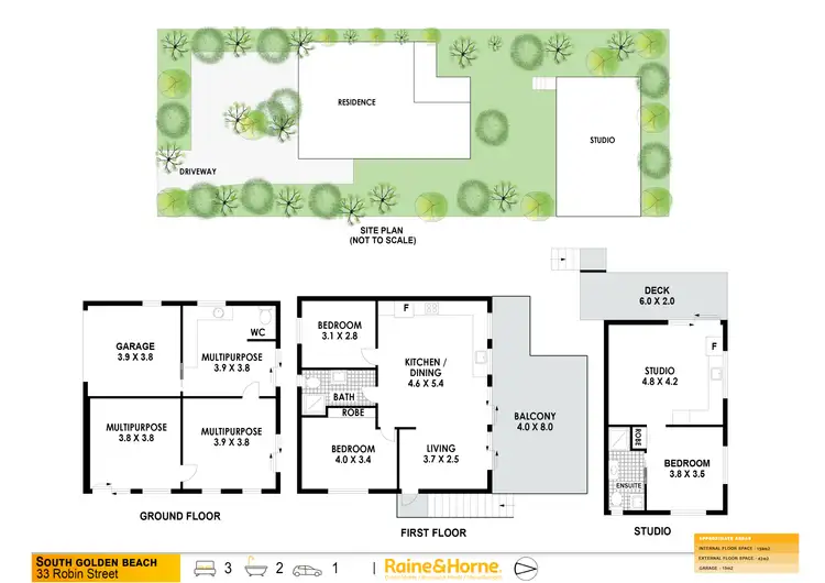 Floorplan of Homely house listing, 33 Robin Street, South Golden Beach NSW 2483