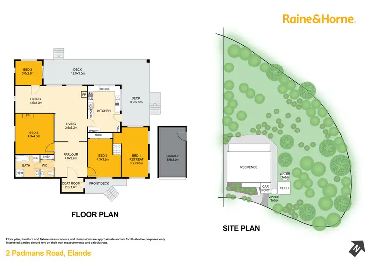 Floorplan of Homely house listing, 2 Padmans Rd, Elands NSW 2429