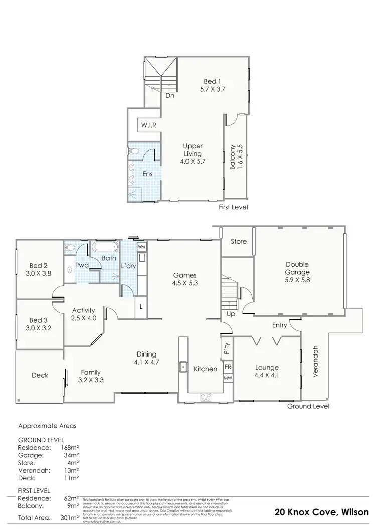 Floorplan of Homely house listing, 20 Knox Cove, Wilson WA 6107