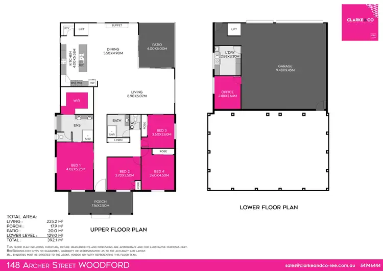 Floorplan of Homely house listing, 148 Archer Street, Woodford QLD 4514